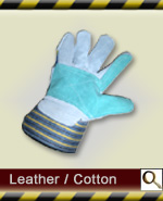 Gloves - Leather / Cotton