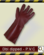 Gloves - P.V.C. Double Dipped
